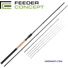 Удилище фидерное Feeder Concept Silver Water 100 длина 3,9м тест до 100гр